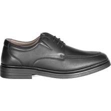 Solmaz Dimport 309 Siyah Hakiki Deri Erkek Ayakkabı