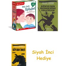 Clementoni Education Young Learner Kendi Alfabem + Dünyanın Merkezine Yolculuk + Siyah Inci Hediye