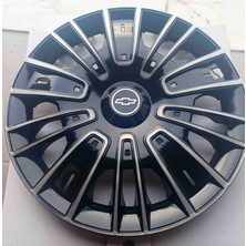 Yk Chevrolet Lacetti / Cruze / Epica / Aveo Uyumlu 14 Inç Jant Kapağı 4'lü Takım Amblem Hediyeli
