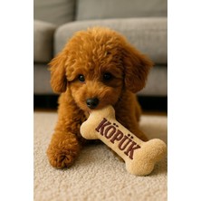 Normadia Isimli Nakış Işlemeli Peluş Köpek Oyuncağı, Özel ve Yıkanabilir