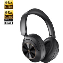 OneOdio Focus A6 Hibrit - Hi-Res & Anc Bluetooth 6.0 Yüksek Ses Derin Bas Kablosuz Kulak Üstü Kulaklık