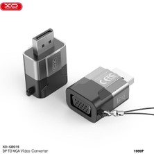 Xo DP to VGA 1080P Video Dönüştürücü Bağlantı Kablosu (GB016)