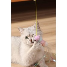 Normadia Hareketli Tırtıl Kedi Oyuncağı, Diş Kaşıma ve Eğlence Için Perfect!