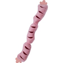 Normadia Pembe Matatabi Çubuklu Kedi Oyuncağı, Catnipli Peluş Sosis