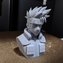 Morphena3D Kakashi Hatake Figürü 15 cm – Naruto Koleksiyonluk Anime Dekor Figürü – 3D Baskı