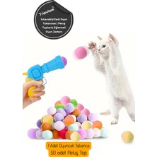 Normadia Eğlenceli Interaktif Kedi Oyun Tabancası Peluş Toplar ile Keyifli Anlar