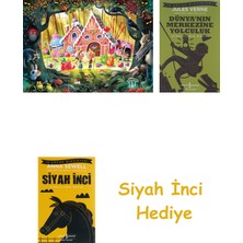 Ravensburger 1000 Parça Puzzle Hansel ve Gretel + Dünyanın Merkezine Yolculuk + Siyah Inci Hediye