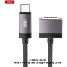Xo 100W PD Hızlı Şarj Destekli Type-C to MagSafe 3 MacBook Pro ve Air Destekli Şarj Kablosu