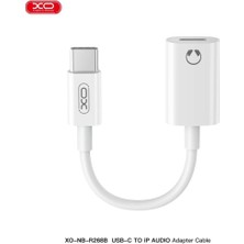 Xo NB-R268B USB-C to Lightning Kulaklık Dönüştürücü - iPhone 15 Uyumlu Mikrofon Destekli Ses Adaptörü
