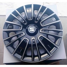 Yk Seat Leon / Ibiza Uyumlu 14 Inç Jant Kapağı 4'lü Takım Amblem Hediyeli