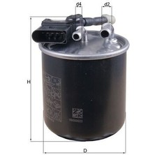 Mahle YAKIT FILTRESI MERCEDES OM651 W204 W205 C218 W212 C207 A6510901652