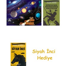 Ravensburger (127962) S200 Parça Puzzle Güneş Sistemi + Dünyanın Merkezine Yolculuk + Siyah Inci Hediye