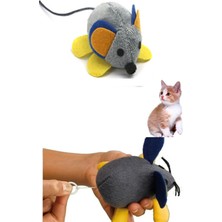 Normadia Hareketli Titreşimli Kedi Oyuncağı, Çek Bırak ve Kurmalı Eğlence