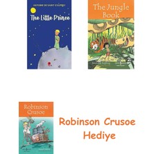Bloomsbury The Little Prince + Robinson Crusoe + The Jungle Book Hediye