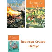Bloomsbury Harry Potter - Goblet Of Fire + Robinson Crusoe + The Jungle Book Hediye