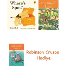 Bloomsbury Where's Spot? + Robinson Crusoe + The Jungle Book Hediye