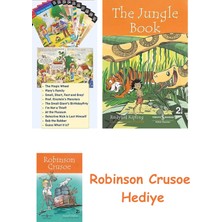 Bloomsbury Ingilizce Hikaye Seti - 10 Kitap Takım: Ilkokul 3.sınıf Karekod Dinlemeli + Robinson Crusoe + The Jungle Book Hediye