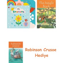Bloomsbury Baby Touch: Seasons: A Touch-And-Feel Playbook + Robinson Crusoe + The Jungle Book Hediye