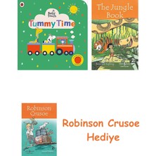 Bloomsbury Baby Touch: Tummy Time + Robinson Crusoe + The Jungle Book Hediye