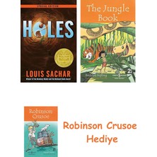 Bloomsbury Holes + Robinson Crusoe + The Jungle Book Hediye