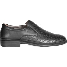 Solmaz Dimport 106H Siyah Hakiki Deri Erkek Ayakkabı