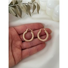 Hercy Xuping Model Mini Halka Küpe Çap 2 cm