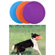 Normadia Esnek Silikon Köpek Frizbi, 17.5 cm Güvenli ve Eğlenceli Yakalama Oyunu