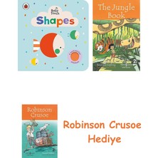 Bloomsbury Baby Touch: Shapes + Robinson Crusoe + The Jungle Book Hediye