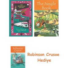 Bloomsbury The Bromeliad Trilogy: Hardback Collection + Robinson Crusoe + The Jungle Book Hediye