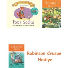 Bloomsbury Fox's Socks: 20TH Anniversary Edition: A Lift-The-Flap Story + Robinson Crusoe + The Jungle Book Hediye