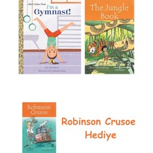 Bloomsbury I'm A Gymnast! + Robinson Crusoe + The Jungle Book Hediye