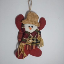 Es Dekor Kumaş Noel Kapı- Pencere Süsü 15 cm 1 Adet