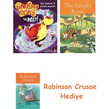 Bloomsbury The Dinosaur That Pooped The Past! + Robinson Crusoe + The Jungle Book Hediye