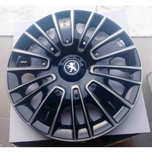 Yk Peugeot 206 / 208 / 301 / 308 / 306 / Bipper / Partner Uyumlu 14 Inç Jant Kapağı 4'lü Takım Amblem Hediyeli