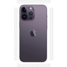 Najmaddin.com Ally iPhone 14 Pro Max Hidrojel Hayalet Yan Alt Üst Kaplama Koruyucu FILM-(5775)
