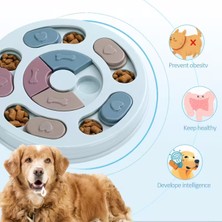 Normadia Zeka Geliştirici Köpek Yavaş Yemek Kabı ve Interaktif Mama Bulmaca