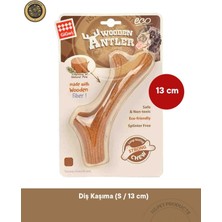 Normadia Doğal Ağaç Köpek Diş Kaşıma Oyuncağı, 13 Cm, Sağlıklı ve Eğlenceli Kullanım