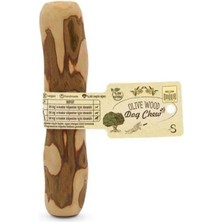 Normadia Doğal Zeytin Ağacı Köpek Çiğneme Oyuncağı, Sağlıklı ve Dayanıklı Small