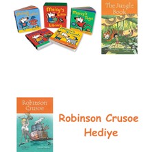Bloomsbury Cousins, L: Maisy's Little Library + Robinson Crusoe + The Jungle Book Hediye