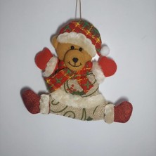 Es Dekor Kumaş Noel Kapı- Pencere Süsü 15 cm 1 Adet