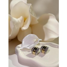 Ezgiarslanatalier Vıp 2 Renkli Sarmal Küpe