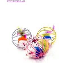 Normadia Tüylü Kedi Oyun Topu, Eğlenceli ve Dayanıklı Evcil Hayvan Oyuncağı