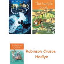 Bloomsbury Harry Potter - Prisoner Of Azkaban + Robinson Crusoe + The Jungle Book Hediye