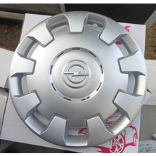 Yk Opel Corsa / Astra / Vectra / Meriva Uyumlu 15 Inç Jant Kapağı 4'lü Takım Amblem Hediyeli