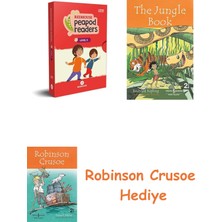 Bloomsbury Redhouse Peapod Readers Ingilizce Hikaye Seti 5 Kutulu Ürün + Robinson Crusoe + The Jungle Book Hediye