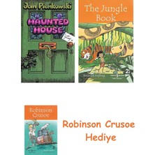 Bloomsbury Haunted House: The Classic Pop-Up Book Packed With Spooky Surprises - The Perfect Gift For Kids Age 4, 5, 6, 7, 8! + Robinson Crusoe + The Jungle Book Hediye