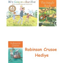 Bloomsbury We're Going On A Bear Hunt + Robinson Crusoe + The Jungle Book Hediye