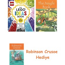 Bloomsbury The LEGO Ideas Book New Edition: You Can Build Anything! + Robinson Crusoe + The Jungle Book Hediye