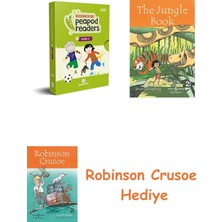 Bloomsbury Redhouse Peapod Readers Ingilizce Hikaye Seti 2 Kutulu Ürün + Robinson Crusoe + The Jungle Book Hediye