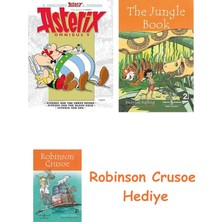 Bloomsbury Asterix: Omnibus 9: Asterix And The Great Divide, Asterix And The Black Gold, Asterix And Son + Robinson Crusoe + The Jungle Book Hediye